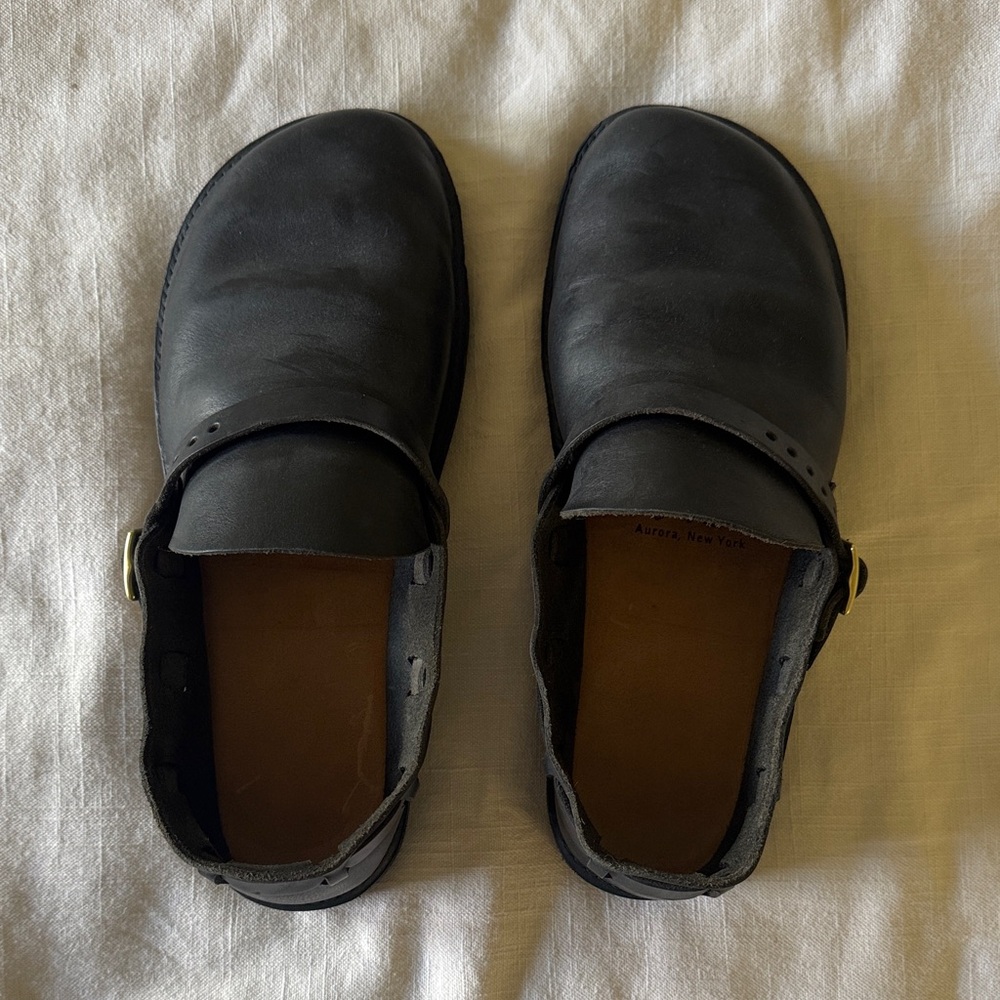 Vibran Black Leather Shoes